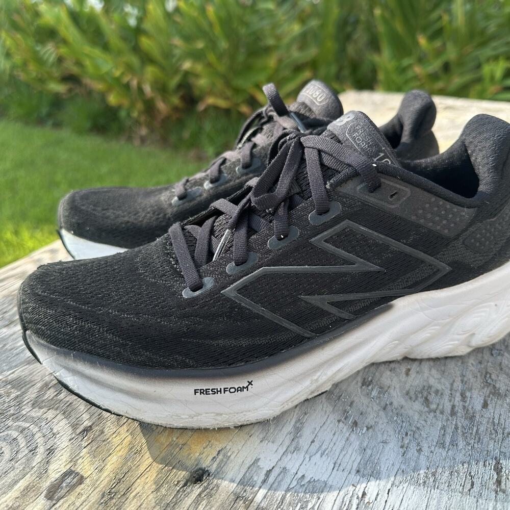 New Balance Fresh Foam X 1080v13 Men’s 6 Black Running Shoes 825